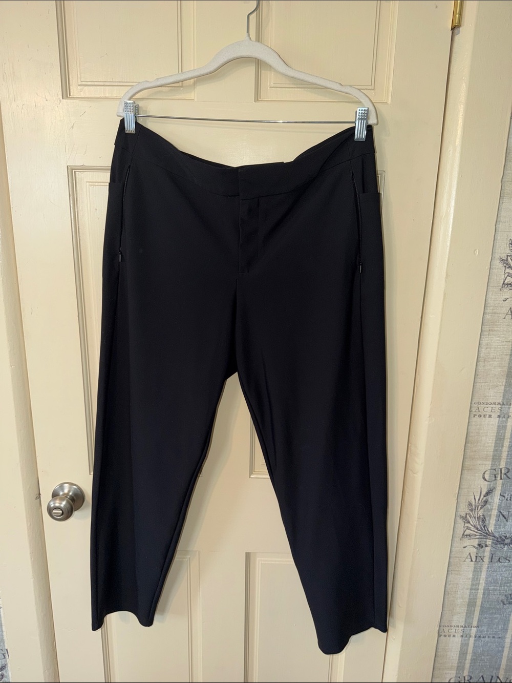 Athleta Stellar skinny Trouser women’s black Stretch Dress Pants - Slim Taper